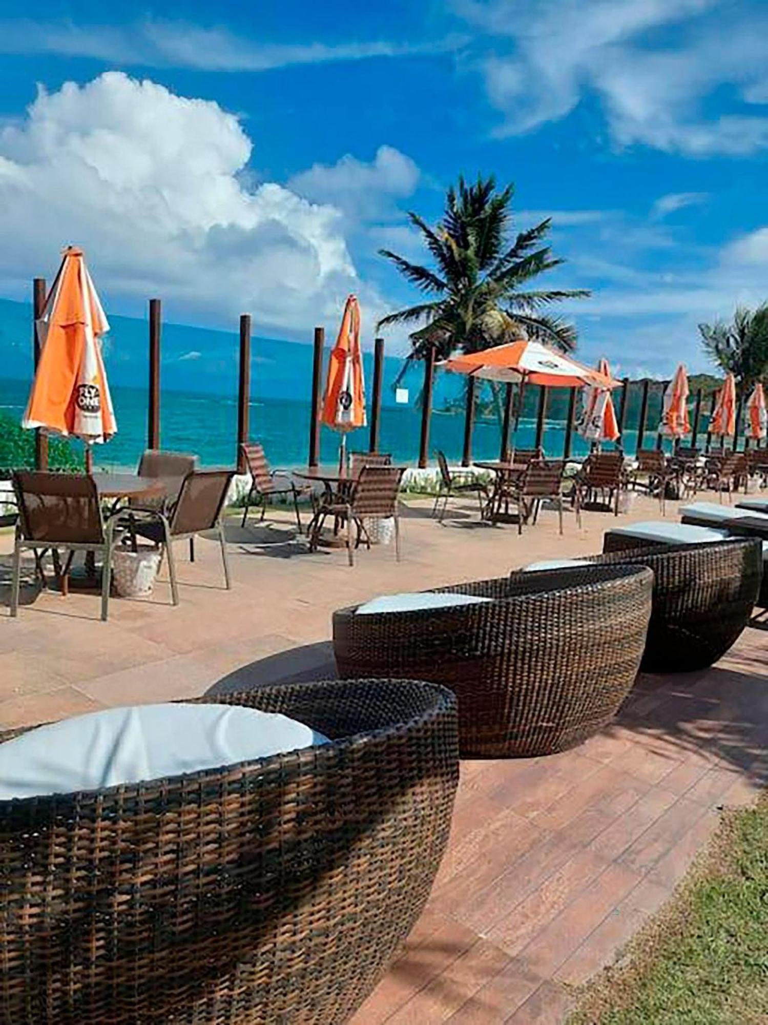 Flat Frente Mar - Praia De Tabatinga Конди Экстерьер фото