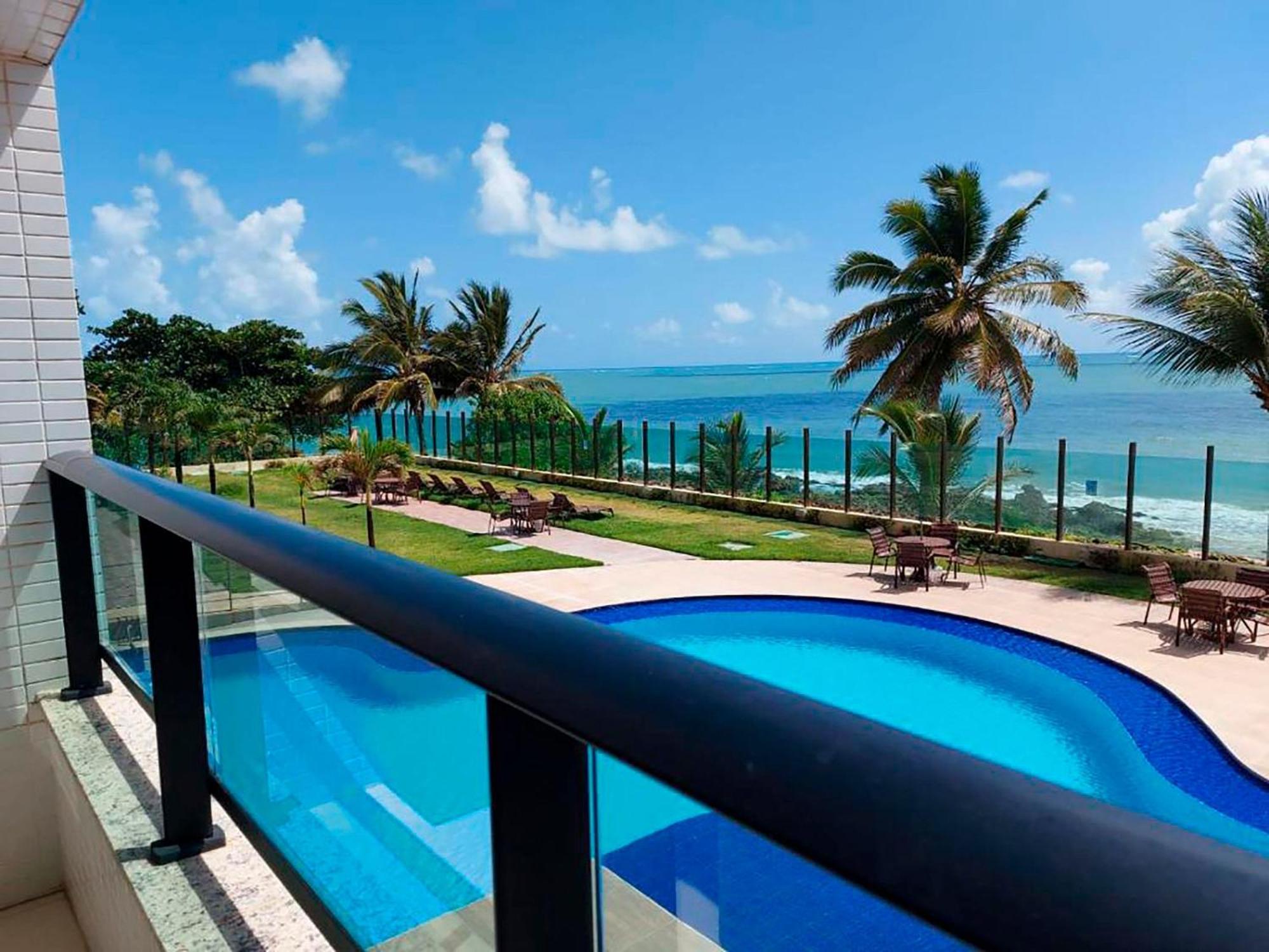 Flat Frente Mar - Praia De Tabatinga Конди Экстерьер фото