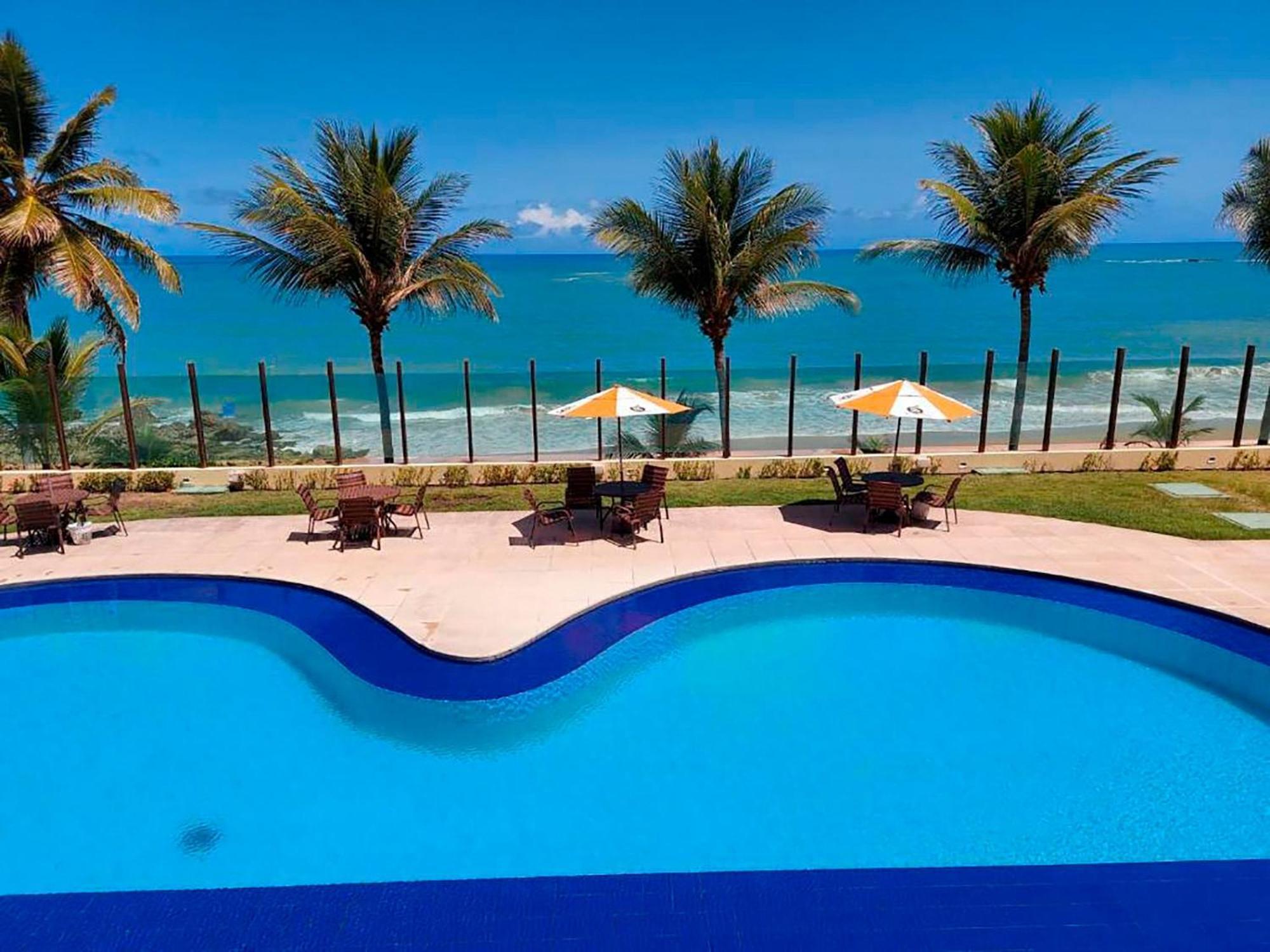 Flat Frente Mar - Praia De Tabatinga Конди Экстерьер фото
