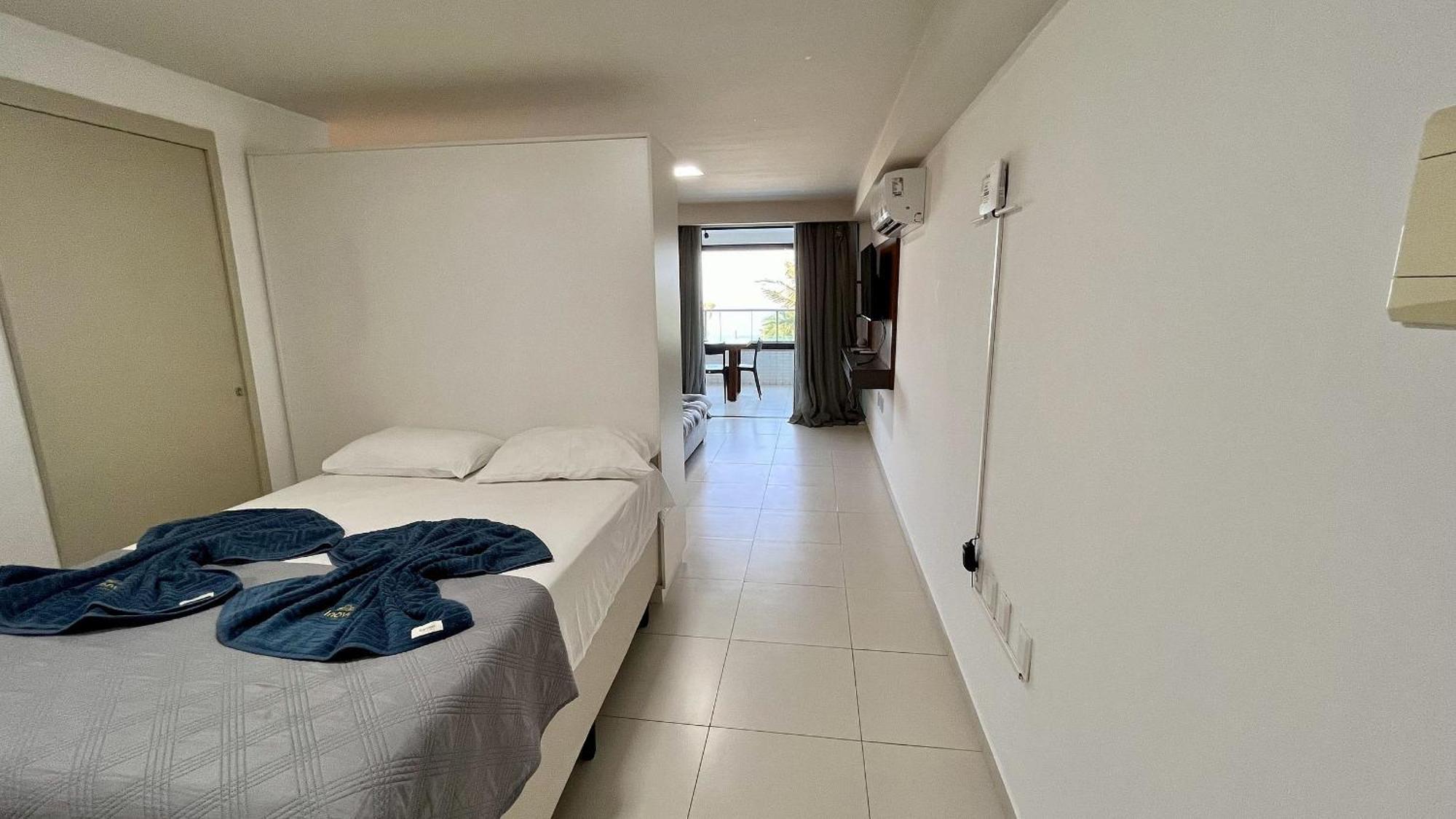 Flat Frente Mar - Praia De Tabatinga Конди Экстерьер фото